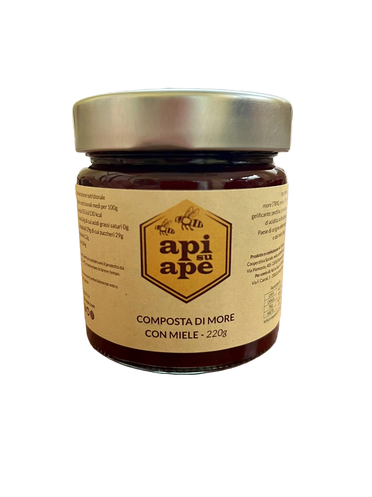 composta di more e miele